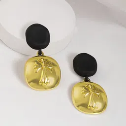 Rubans Voguish Floral Drop Earrings image 2