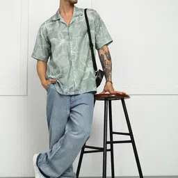 BROWN BROTHERS Men Floral Printed Casual Shirt-picture-28