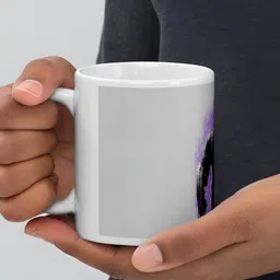 Mr UVD White Ceramic Cup image 4