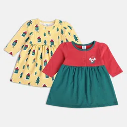 MINI KLUB Print A-Line Dress-picture-34