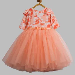 Toy Balloon kids Girls Tie and Dye Fit & Flare Dress-image-53