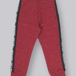 PLUM TREE Boys Printed Cotton Mid-Rise Jogger image 2