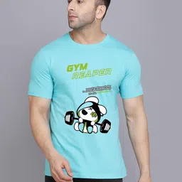 TEEFOX Graphic Printed Round Neck Short Sleeves Regular Fit T-Shirt-picture-24