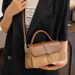 KPOP PU Structured Sling Bag-picture-25