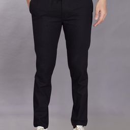 THE BEETEL HOUSE Men Relaxed Loose Fit Easy Wash Trousers-picture-40