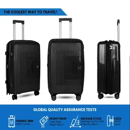 Polo Class Textured Hard Sided Large Trolley Bag image 3