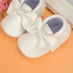 NESKA MODA Girls Anti-Skid Bow Applique Shining Booties-picture-14