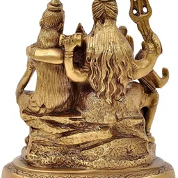 Navyaksh Gold-Toned Religious Figurine Showpiece image 2