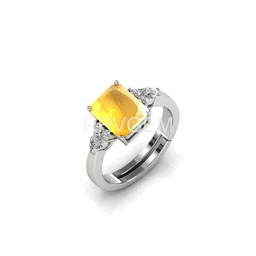RRVGEM 9.25 Ratti 9.00 KT Unheated Untreated Yellow Sapphire Ring-picture-22