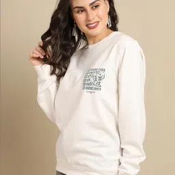 CORSICA Printed Fleece Pullover Sweatshirt-picture-42