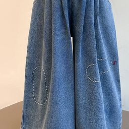 LULU & SKY Girls High-Rise Baggy Jeans-picture-24