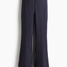 H&M Women Blue Regular Trousers image 5