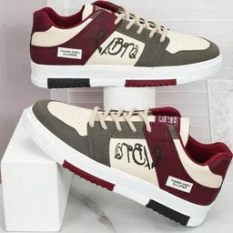 FreeMo Men Red Casual Shoes image 4