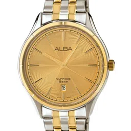 ALBA Golden Poppy Patterned Dial Quartz Watch AS9T64X1 image 1