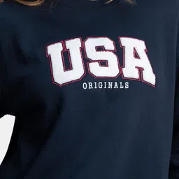 Jockey Women Printed Sweatshirt image 3