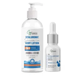 CGG Cosmetics Hyaluronic Serum In Body Lotion 200ml & 2% Hyaluronic Acid Serum 10ml-image-52