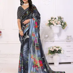 Moda Rapido Floral Printed Saree-picture-44