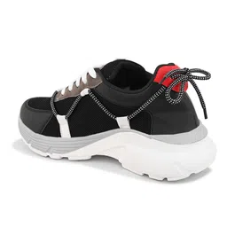 glitchez Men Colourblocked PU Sneakers image 5