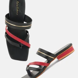 Mast & Harbour Colourblocked Block Sandals image 4
