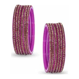 SAND Set Of 12 Zircon-Studded Bangles image 2