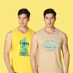 WOOSTRO Men Typography 2 Printed Applique Slim Fit T-shirt image 4