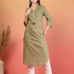 FABRIC FITOOR Women Floral Printed Kurta-image-58