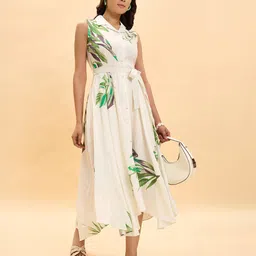 Marigold Lane Floral Print Fit & Flare Maxi Dress-image-5