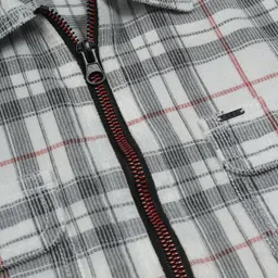 Gini and Jony Boys Standard Tartan Checks Opaque Checked Casual Shirt image 2