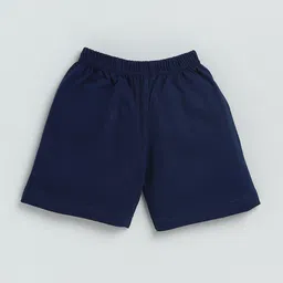 TINY BINY Boys Printed Round Neck Pure Cotton T-Shirt With Shorts image 5