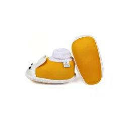 NESKA MODA 3 To 12 Months Baby Boys & Baby Girls 2 Pair Combo Pack Cute Soft Cotton Rabbit Booties image 3