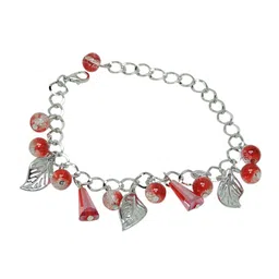SANAA CREATIONS Unisex Artificial Stones Studded Antique Charm Bracelet-image-58