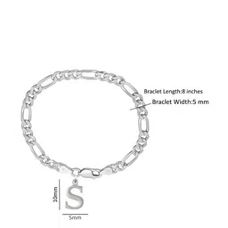AKSHAT SAPPHIRE Men Sterling Silver Wraparound Bracelet image 5