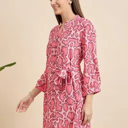Mast & Harbour Women Print \A-Line Mini Dress image 3