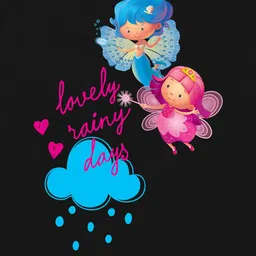 Purple Turtle Regular Fit Cotton Tshirt image 4