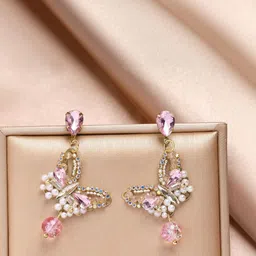 Estailo fashion Geometric Drop Earrings image 2