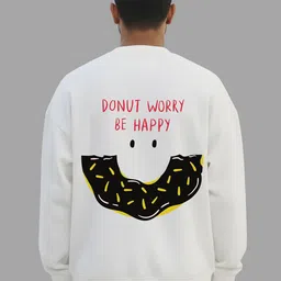 TheBTclub Men Printed Round Neck Long Sleeves Sweatshirt-picture-10