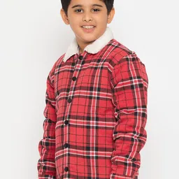 JWAAQ Boys Checked Cardigan image 5