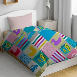 HOME PLUS STUDIOS Multicoloured Cartoon Characters Microfiber AC Room Comforter image 5