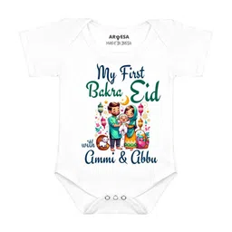 Arvesa My First Eid Printed Romper-picture-18