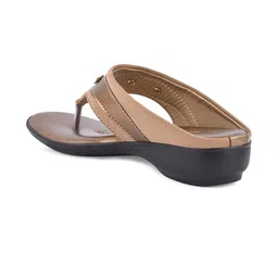 Dollphin Women Open Toe Flats with Laser Cuts image 2