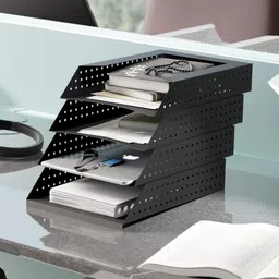 Aline7 Black Set of 1 Super Strong Desk Organiser Organisers-picture-22