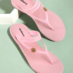 DressBerry Women T-Strap Flats-image-22