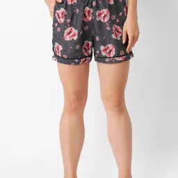 FashionRack Women Pack Of 2 Printed Lounge Shorts image 2