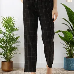 Kryptic Pack Of 2 Pure Cotton Mid-Rise Lounge Pants-picture-42