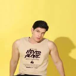 WOOSTRO Men Pack Of 2 Printed Raw Edge Slim Fit T-shirt image 5