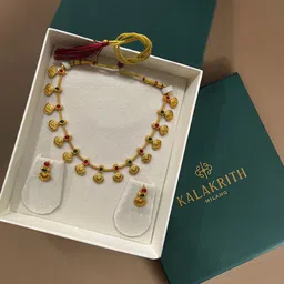 Kalakrith Milano Isha Station Crystal-Studded Jewellery Set-picture-28