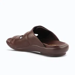 MEDIFEET Men Brown Open Back Sandals image 4