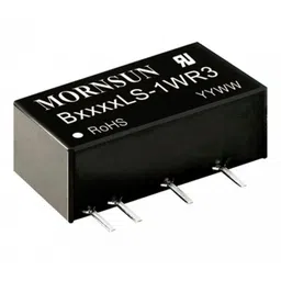 B0515LS-1WR3 Mornsun 5V to 15V DC-DC Converter 1W Power Supply Module - SIP Package image 1