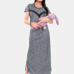 Be You Printed Maxi Nightdress image 1