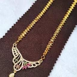 Princy Enterprise Gold-Plated Brass Necklace-picture-28